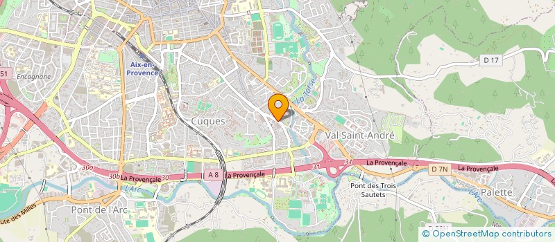 localisation de l'entreprise MONSIEUR REMI ANDRE  AIX-EN-PROVENCE