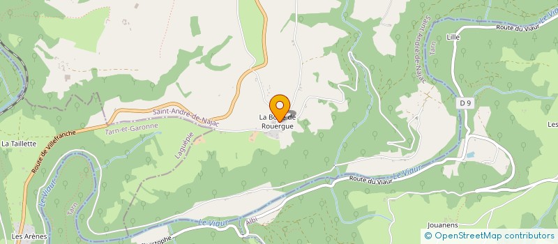 localisation de l'entreprise MONSIEUR REMI ANDRIEU  SAINT-ANDRE-DE-NAJAC