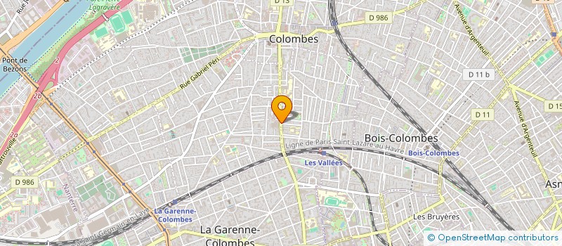 localisation de l'entreprise MONSIEUR REMI ANDRON à COLOMBES