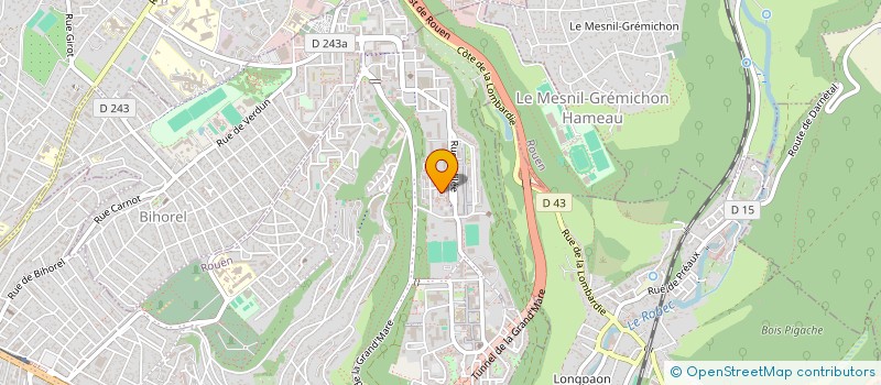 localisation de l'entreprise MONSIEUR REMI ANTONY BELABBES à ROUEN