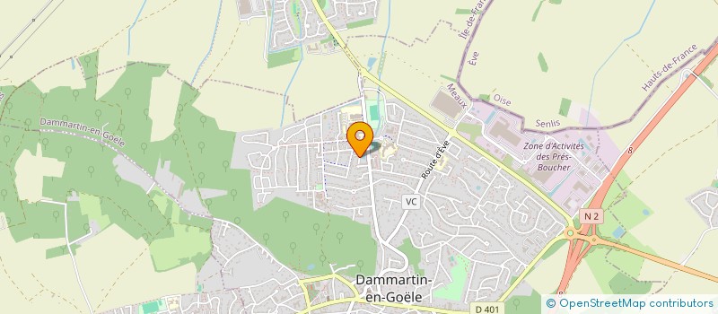 localisation de l'entreprise MONSIEUR REMI APPELE  DAMMARTIN-EN-GOELE