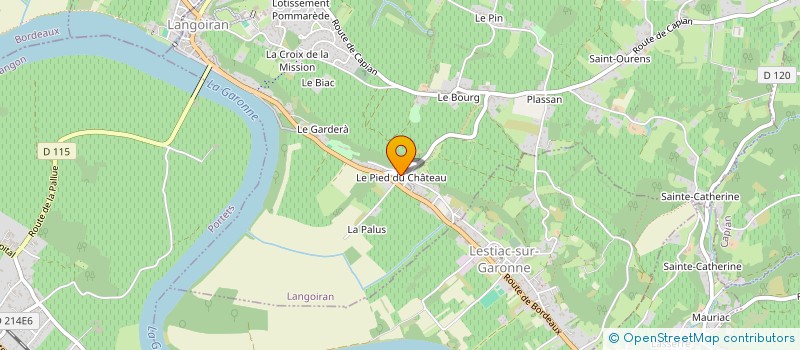 localisation de l'entreprise MONSIEUR REMI ARAGUAS  LANGOIRAN