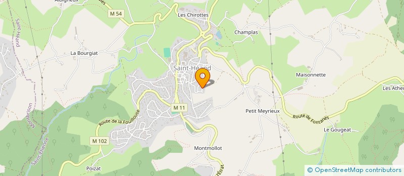 localisation de l'entreprise MONSIEUR REMI ARBAULT  SAINT-HEAND