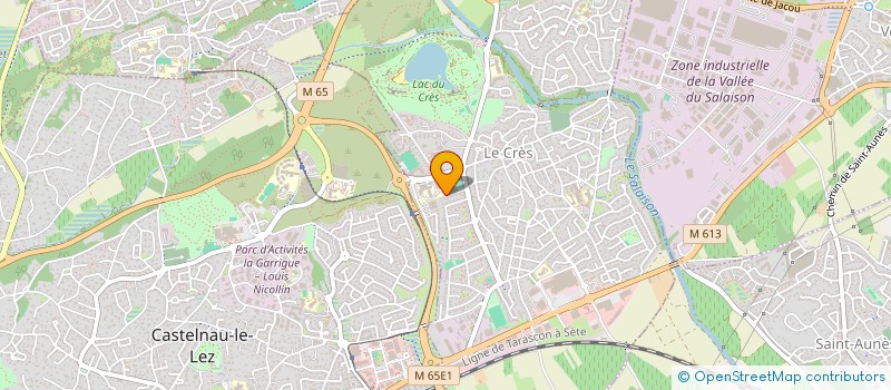 localisation de l'entreprise MONSIEUR REMI ARMAND à LE CRES