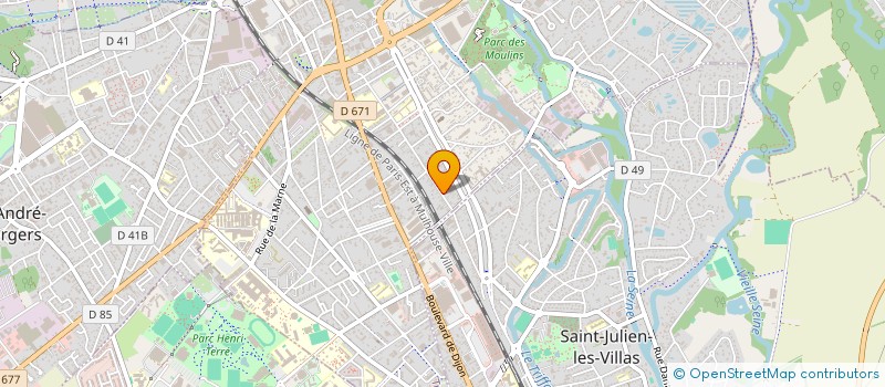 localisation de l'entreprise MONSIEUR REMI ARNAL  TROYES