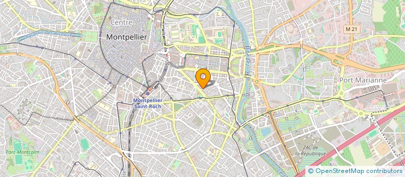 localisation de l'entreprise MONSIEUR REMI ARNAUD à MONTPELLIER