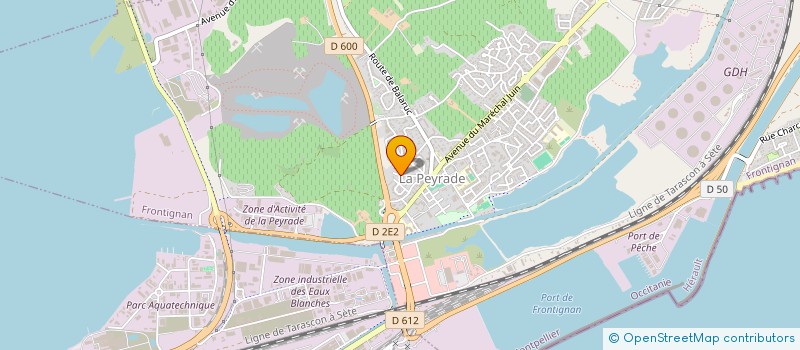 localisation de l'entreprise MONSIEUR REMI ASPA à FRONTIGNAN