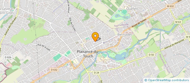 localisation de l'entreprise MONSIEUR REMI AUBERT à PLAISANCE-DU-TOUCH