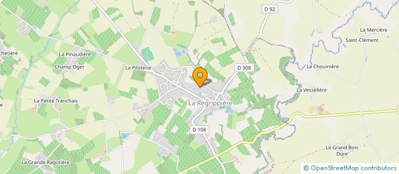 localisation de l'entreprise MONSIEUR REMI AUDINEAU à LA REGRIPPIERE