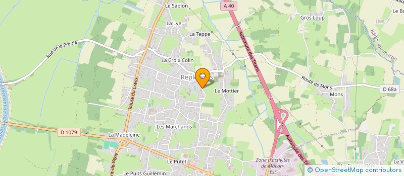 localisation de l'entreprise MONSIEUR REMI AUGAGNEUR à REPLONGES