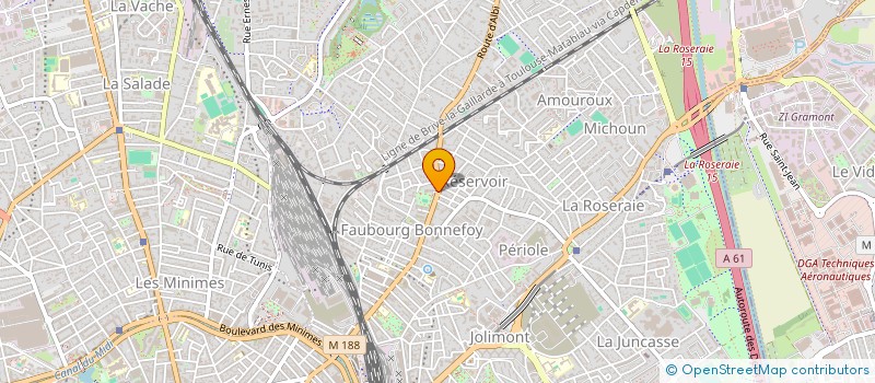 localisation de l'entreprise MONSIEUR REMI AUSSEL à TOULOUSE