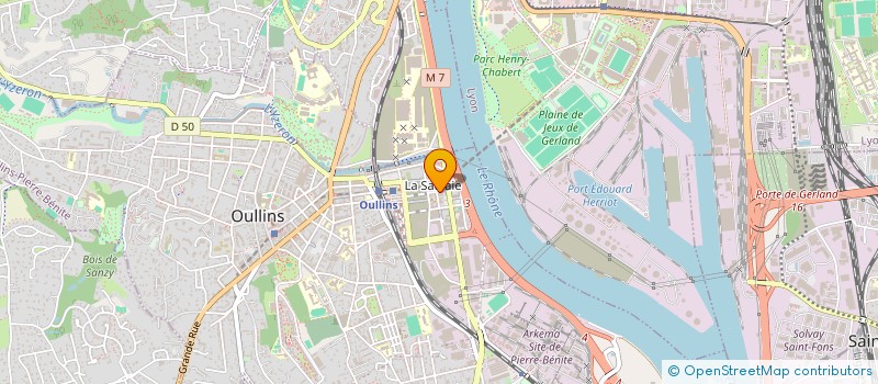 localisation de l'entreprise MONSIEUR REMI AUSSOURD  OULLINS-PIERRE-BENITE