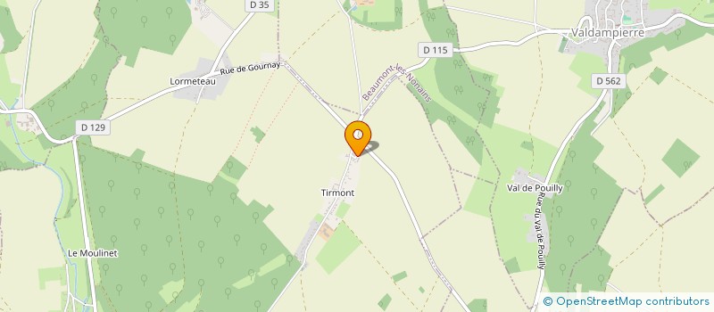 localisation de l'entreprise MONSIEUR REMI BABANDO  MONTCHEVREUIL