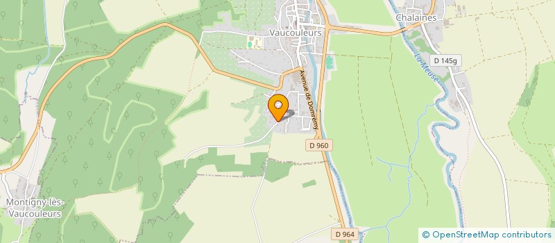 localisation de l'entreprise MONSIEUR REMI BAGNON à VAUCOULEURS
