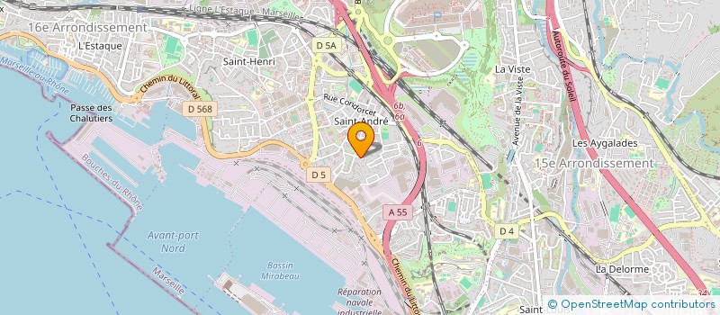 localisation de l'entreprise MONSIEUR REMI BAILLON à MARSEILLE