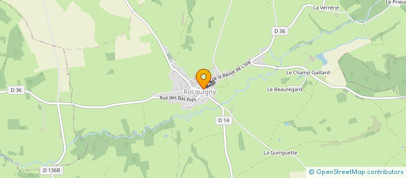 localisation de l'entreprise MONSIEUR REMI BAILLY  ROCQUIGNY