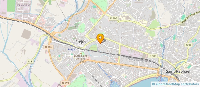 localisation de l'entreprise MONSIEUR REMI BALLANDRAS à FREJUS