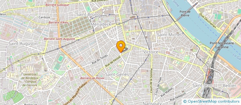 localisation de l'entreprise MONSIEUR REMI BARBEDIENNE  BORDEAUX