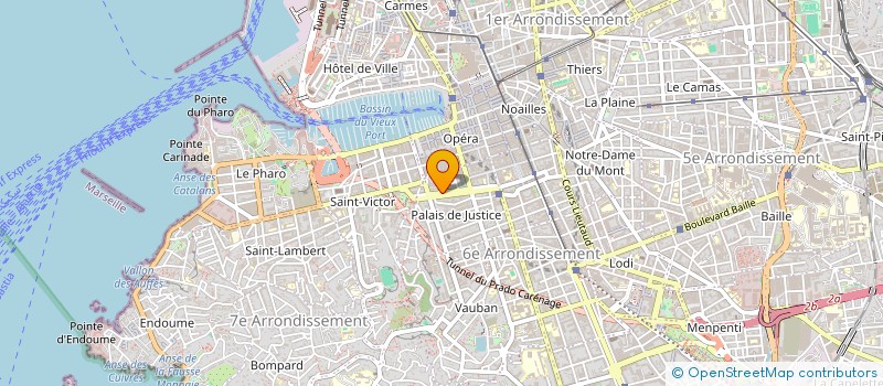 localisation de l'entreprise MONSIEUR REMI BARRAL à MARSEILLE