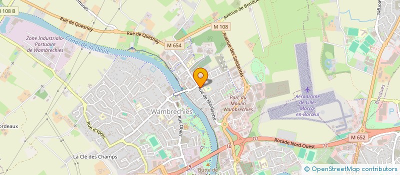 localisation de l'entreprise MONSIEUR REMI BASSEZ  WAMBRECHIES