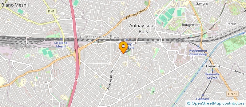 localisation de l'entreprise MONSIEUR REMI BATISSE à AULNAY-SOUS-BOIS