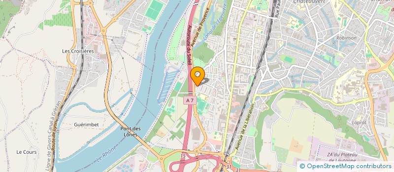 localisation de l'entreprise MONSIEUR REMI BAUDY  VALENCE