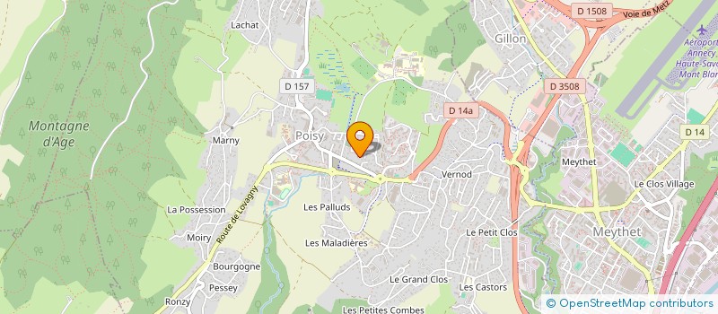 localisation de l'entreprise MONSIEUR REMI BEAU à POISY