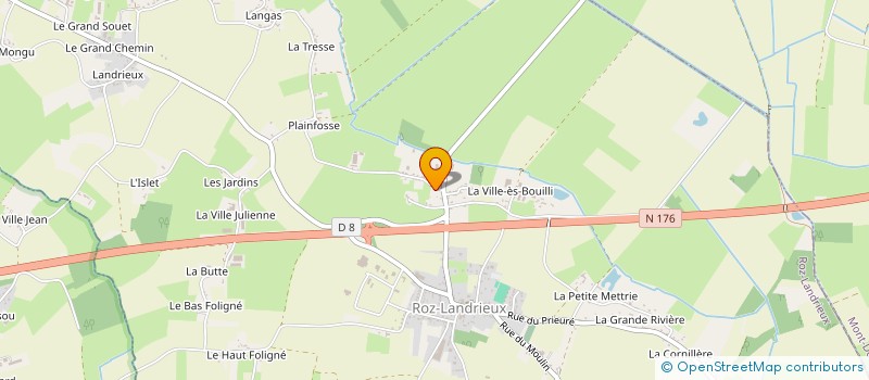 localisation de l'entreprise MONSIEUR REMI BEAUMONT  ROZ-LANDRIEUX