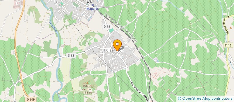 localisation de l'entreprise MONSIEUR REMI BELLEVILLE  LAURENS