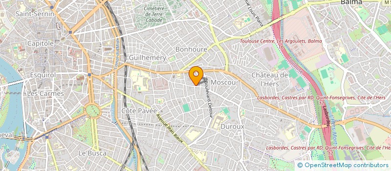 localisation de l'entreprise MONSIEUR REMI BENOIT à TOULOUSE