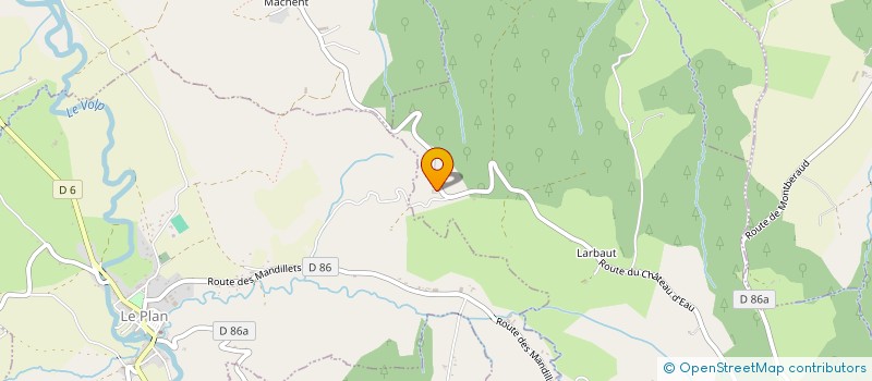 localisation de l'entreprise MONSIEUR REMI BERGE  MONTBERAUD