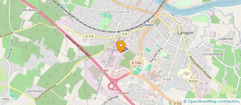 localisation de l'entreprise MONSIEUR REMI BERTACCA à LANGON