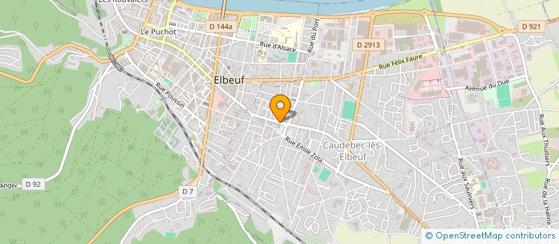 localisation de l'entreprise MONSIEUR REMI BERTHELOT  CAUDEBEC-LES-ELBEUF