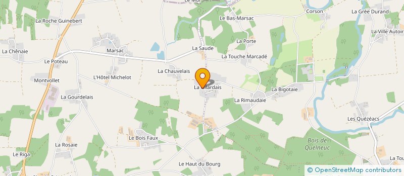 localisation de l'entreprise MONSIEUR REMI BERTHIER à CARENTOIR