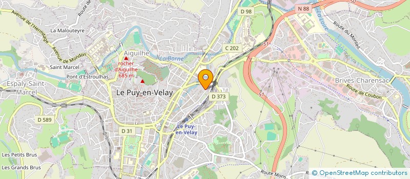 localisation de l'entreprise MONSIEUR REMI BERTRAND à LE PUY-EN-VELAY
