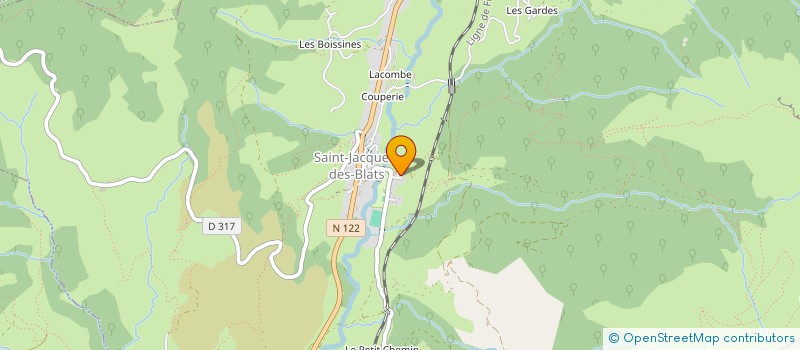 localisation de l'entreprise MONSIEUR REMI BEVILACQUA à SAINT-JACQUES-DES-BLATS
