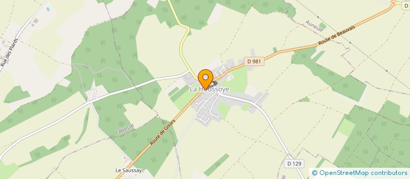 localisation de l'entreprise MONSIEUR REMI BICHAT  LA HOUSSOYE