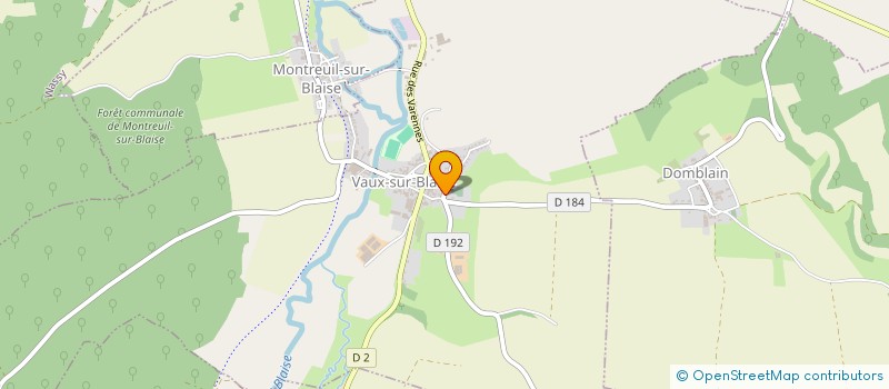 localisation de l'entreprise MONSIEUR REMI BIGARNET à VAUX-SUR-BLAISE