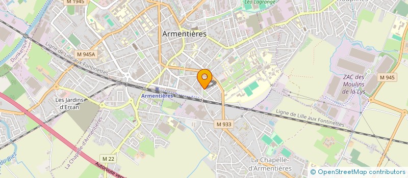 localisation de l'entreprise MONSIEUR REMI BILLAUT  BILLY-BERCLAU