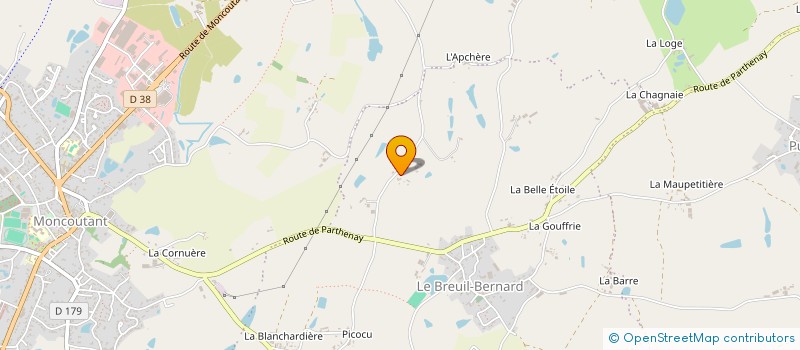 localisation de l'entreprise MONSIEUR REMI BIRONNEAU à CHANTELOUP