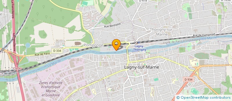 localisation de l'entreprise MONSIEUR REMI BLANC  POMPONNE