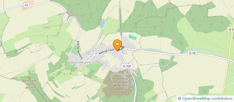 localisation de l'entreprise MONSIEUR REMI BLANC  JEANDELAINCOURT