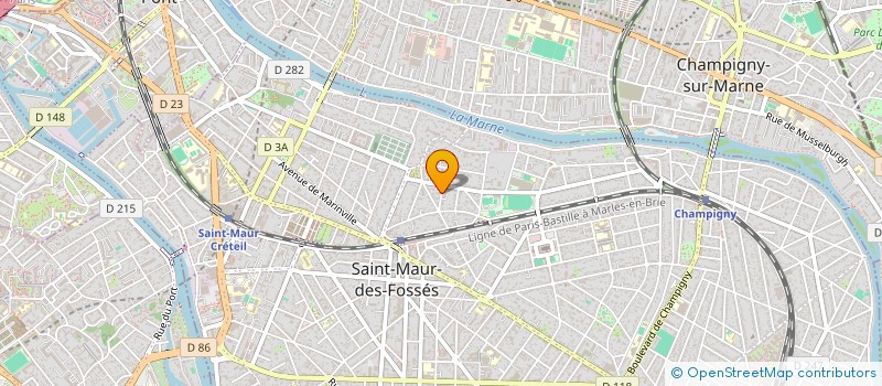 localisation de l'entreprise MONSIEUR REMI BLAZQUEZ à SAINT-MAUR-DES-FOSSES