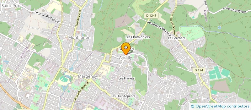 localisation de l'entreprise MONSIEUR REMI BLET  ANDILLY