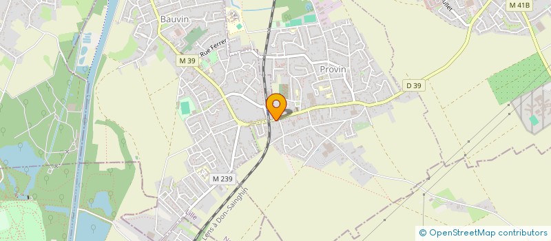 localisation de l'entreprise MONSIEUR REMI BOCQUET  PROVIN