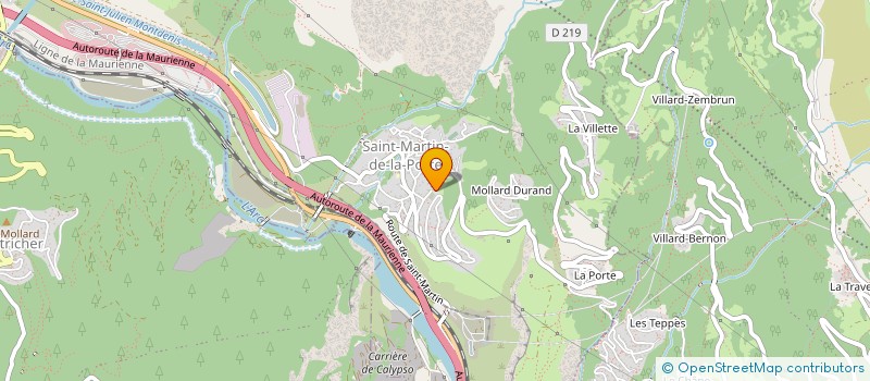 localisation de l'entreprise MONSIEUR REMI BOIS  SAINT-MARTIN-DE-LA-PORTE