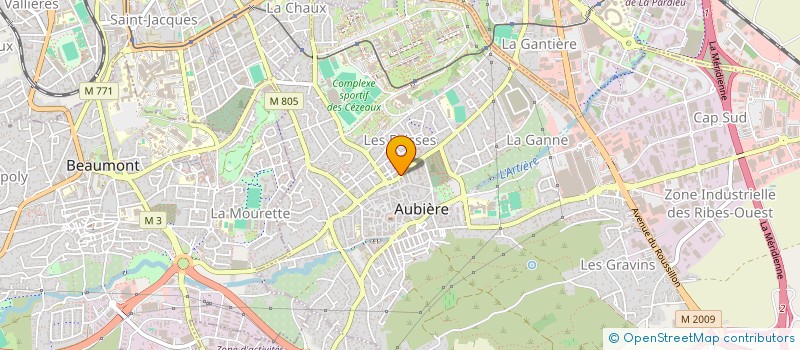 localisation de l'entreprise MONSIEUR REMI BOISSAU  AUBIERE