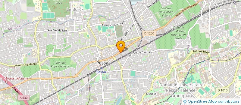 localisation de l'entreprise MONSIEUR REMI BOISSERIE à PESSAC