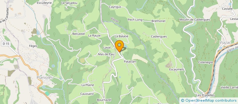 localisation de l'entreprise MONSIEUR REMI BONACHE à FIGEAC
