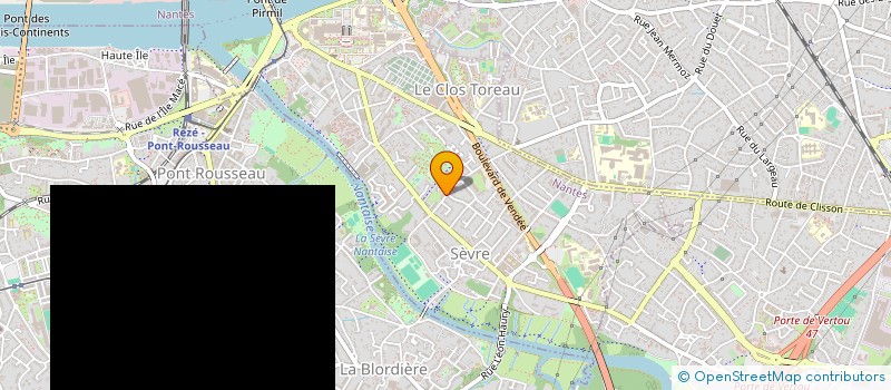 localisation de l'entreprise MONSIEUR REMI BONJEAN à NANTES